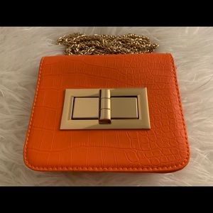 H&M Orange Mini Crossbody Bag